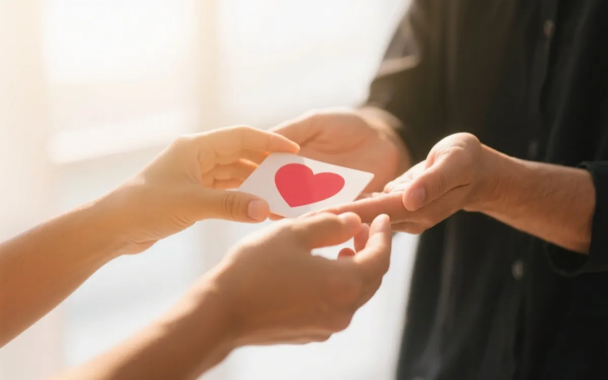 公益捐赠现场的暖心瞬间